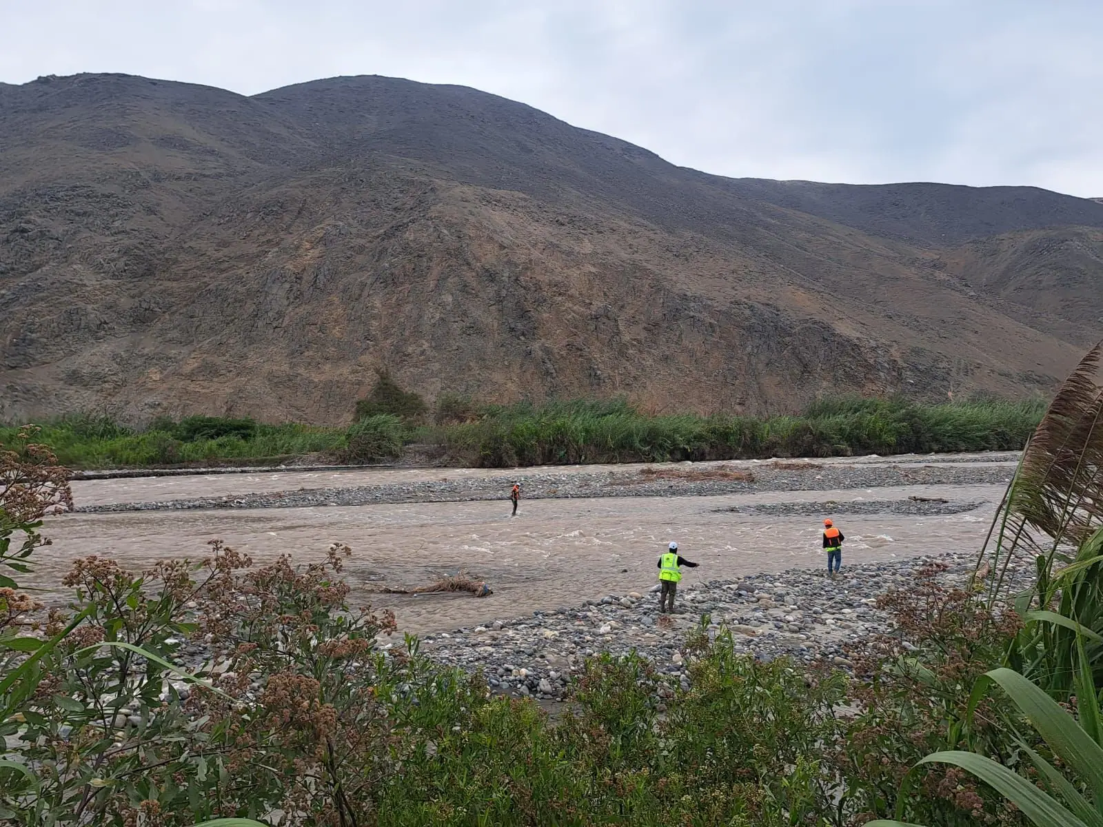 Levantamiento en el valle del Chancay