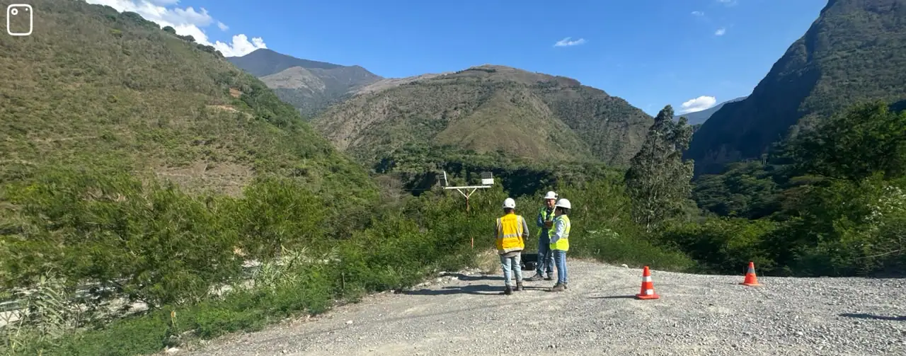 Levantamiento de la carretera